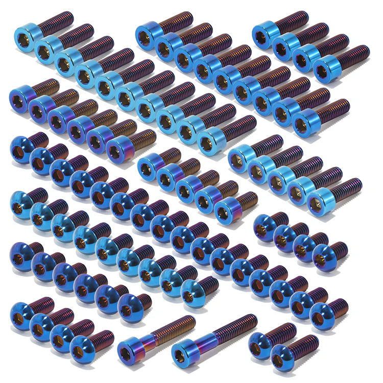 All Emotos Titanium Bolt Kits