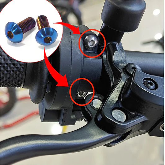 All Emoto Throttle Titanium Bolts (Set Of 2)