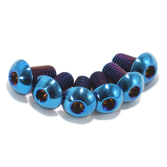 All Emoto Front/ Rear Rotor Titanium Bolts (Set Of 6)